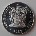 1983 Proof nickel 50c