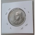 1968 Afrikaans uncirculated nickel 50c (Pres.Swart)