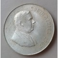 1967 English uncirculated silver R1 (H.F Verwoerd)