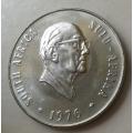 1976 Uncirculated nickel 50c (Pres.Fouche)