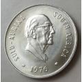 1976 Uncirculated nickel 20c (Pres.Fouche)