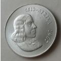 1967 Afrikaans uncirculated nickel 20c (low mintage)