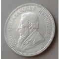 1895 ZAR Kruger silver 2 1/2 Shillings with VF Details