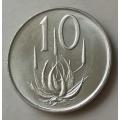 1969 English uncirculated nickel 10c
