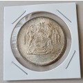 1969 English uncirculated silver R1 with some toning