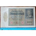 1922 Germany 10000 Mark