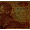 1992 New Zealand 5 dollars note