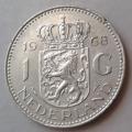 1968 Netherlands 1 Gulden