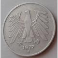 1977 German 5 Mark