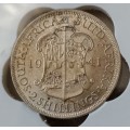 1941 Union silver 2 Shillings SANGS MS62