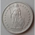 1968 Switzerland 2 Francs