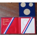 1976 S USA Bicentennial 40% silver 3 coin proof set in original packaging