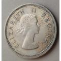 Nice 1953 union silver shilling