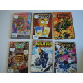 30 x Vintage Comic books Joblot Marvel , DC etc