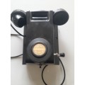 Antique Siemens Bakelite Telephone 1930`s WALLMOUNT