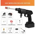 24V Rechargeable Wireless High Pressure Cleaning Gun