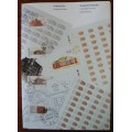 Canada 1987 info folder Centennial of Organized Philately 4 MNH stamps + souvenir sheet CAPEX 87