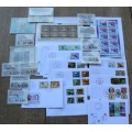 Switzerland 2002 lot of 21 officially cancelled stamps, sheets & blocks + FDCs - CV$350+
