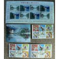 Switzerland 1998 lot of 29 officially cancelled stamps + 3 blocks, booklet & sheet of 8 - CV$90+