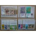 Switzerland 1988 lot of 44 stamps - 22 MNH & 22 officially cancelled, in original envelopes CV$60+