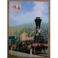 Switzerland 1997 special issue 2 maxi cards uncatalogued - 150 Years Swiss Rail & 140 Years Bahnpost