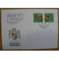 Liechtenstein 1997 limited issue FDC only issued at Pacific Exhibition USA