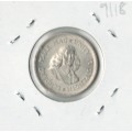 1964 silver 10 cent