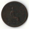 Columbia farthing token from 1800`s