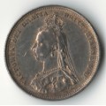 1887 Great Britain silver 1 Shilling