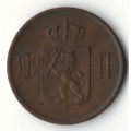 1899 Norway 5 Ore *rare, only 700 000 minted