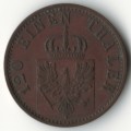 1869A Germany Prussia 3 Pfennige