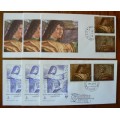 1969 San Marino pair of Bramonte FDCs - more than one set available