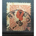 1905 Danish West Indies 10 Bit, used