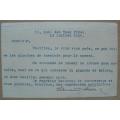 Postal history: Switzerland post card Geneve 1900