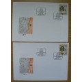 Slovakia 1993 lot of 11 covers - first ones after dissolution of Czechoslovakia