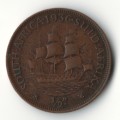 1936 SA Union Half Penny