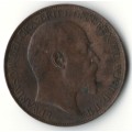 1906 Great Britain Half Penny *great detail