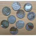 USA lot of 267 Roosevelt dimes (10c) - see listing for details