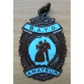 Vintage 1950s British Association of Teachers of Dancing BATD Amateur enamelled medallion