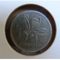 1975 Mozambique 1 Centimo, aluminium *rare*