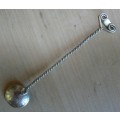 Silver three pence spoon with Beira handle