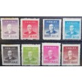 1949 China lot of 15 Sun Yat-Sen stamps - unused, hinged