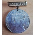 1947 Royal Visit medallion - aluminium version