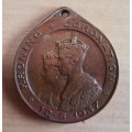 Union of SA 1937 Coronation medallion