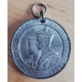 1937 King George VI Coronation medallion - soft alloy