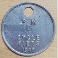 1948 Paarl Municipality Cycle Fiets license #7