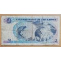 1980 Zimbabwe $2 Salisbury - first version - Series AA