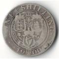 1900 Great Britain 1 Shilling *sterling silver