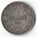 1896 ZAR 1 Shilling