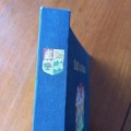 Vintage used South African Davo stamp album 1910-1977, with some stamps